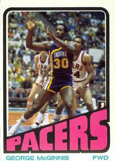 George McGinnis Indiana Pacers | Basketball history, Basketball design ...