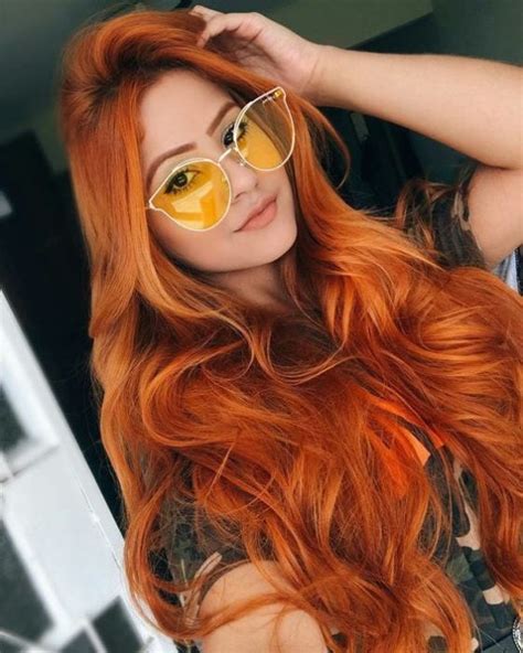 15 Razones para pintar tu cabello de color naranja en otoño