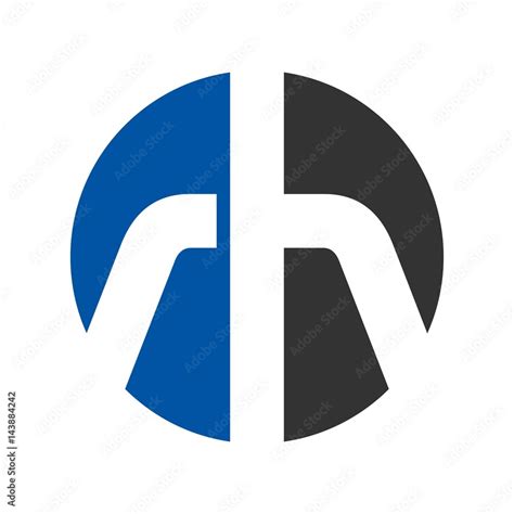 H And R Logo Vector Stock Vector Adobe Stock