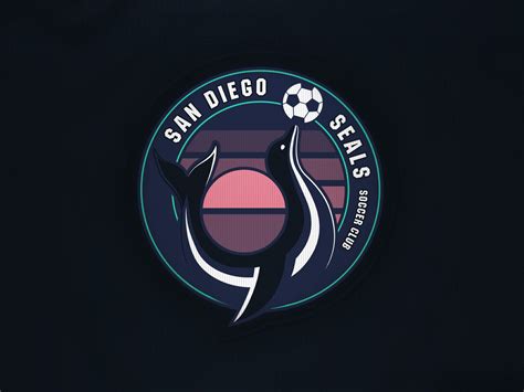 San Diego Seals Sc Soccer Team Mockup Behance