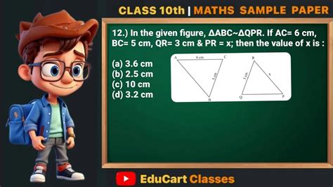 In The Given Figure ABC QPR If AC 6 Cm BC 5 Cm QR 3 Cm PR