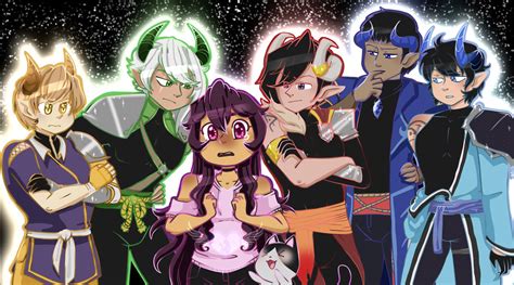 Aphmau My Inner Demons The Group By Madam Hunter Lee On Deviantart