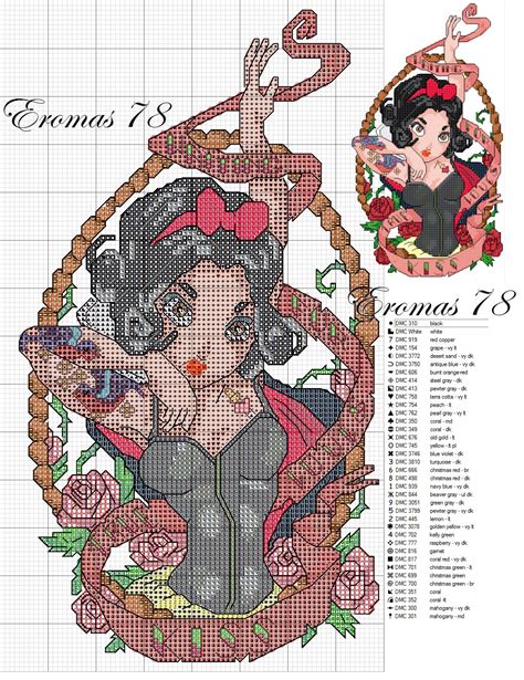 Princess Cross Stitch Patterns