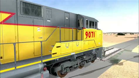 Orts High Speed Up Sd70ah 9071 Eb Iltlb 01 With A Shave And Haircut