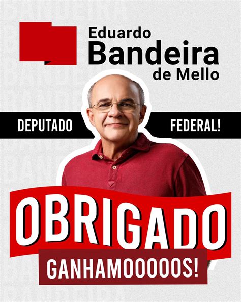 Eduardo Bandeira de Mello on Twitter Depois de uma difícil campanha