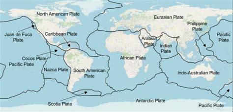 Tectonic Plate Boundaries Download Scientific Diagram