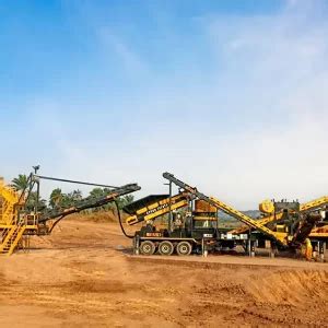 MCK 115 Portable Hard Stone Crushing And Screening Plant Miller