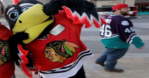 Chicago Blackhawks mascot fights fan in viral video