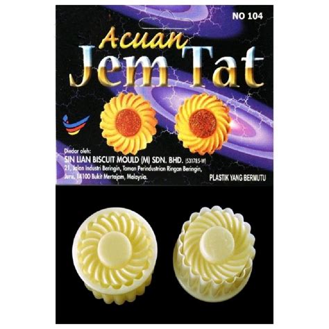 Jual Cetakan Sin Lian Acuan Jem Tat Cetakan Kue Kering Biskuit Shopee