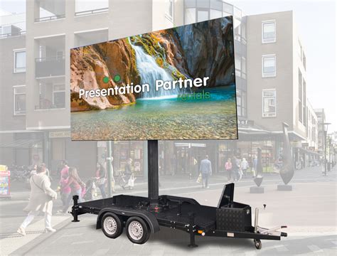 Mobiel Outdoor LED Scherm 250 X 125 Cm Presentation Partner Rentals