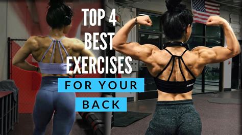 4 Must Do Back Exercises For A Defined Back Youtube