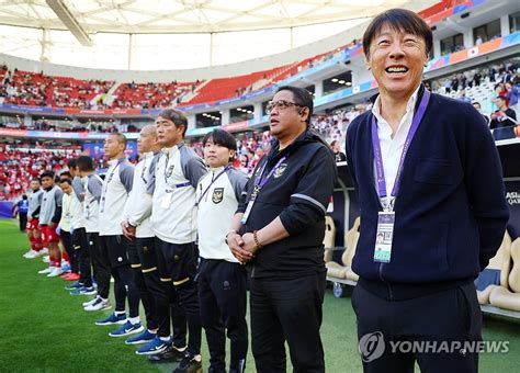 아시안컵 인도네시아 신태용 감독 16강 진출 하늘의 뜻에 달려 연합뉴스