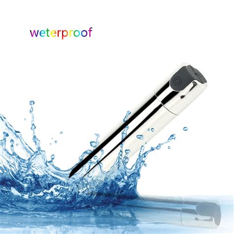 Speeds Silver Rechargeable Bullet Vibrator Waterproof Wireless Power Dildo Mini Bullet