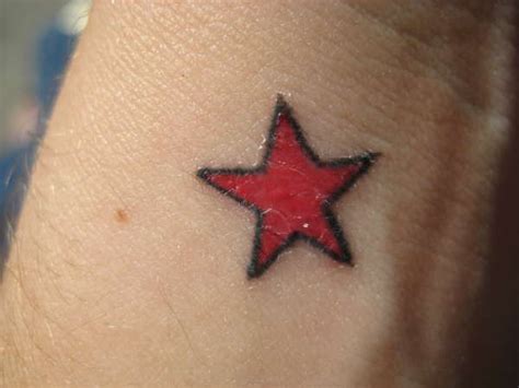 Communist Star Star Tattoos Tattoos Leaf Tattoos