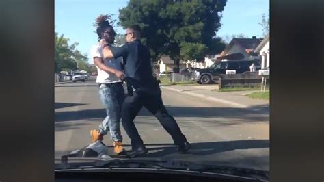 Officers Confrontation With A Pedestrian Caught On Video Spurs