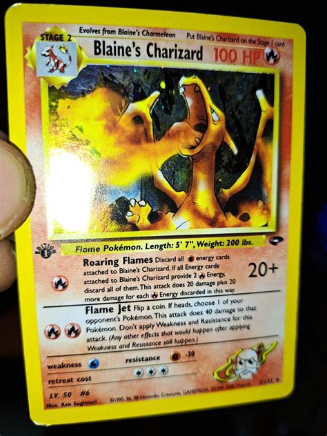 Japanese Blaines Charizard 1st Edition Holo Values Mavin