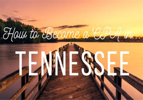 2023 Tennessee Cpa Exam And License Requirements Important