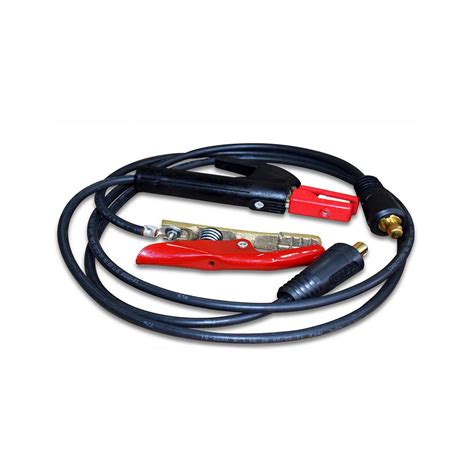 Juego De Cables Porta Electrodo Y Pinza De Tierra 250A 3 8 Bringasol