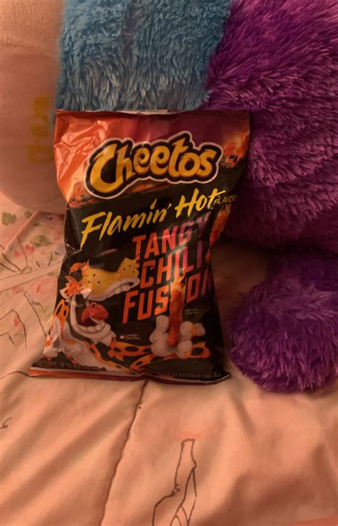 Cheetos Flamin Hot Tangy Chili Fusion Fig App