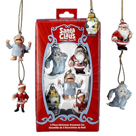 Santa Claus Is Comin To Town Mini Ornaments Boxed Set