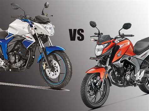 Comparison Honda CB Hornet 160R Vs Suzuki Gixxer DriveSpark News