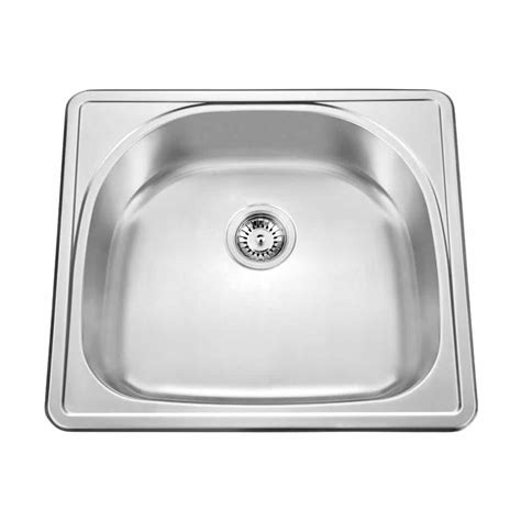 Stainless steel single bowl kitchen sink - Rubysteel