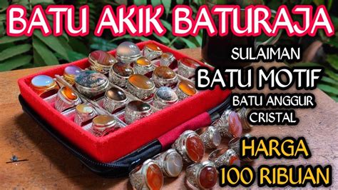 Reviewbatu Akik Baturaja Motif Unik Antik Harga Rb Lapak Batu