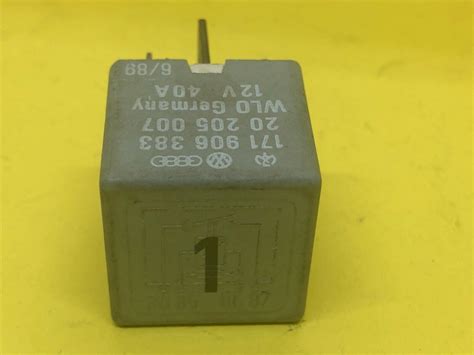 Volkswagen VW AUDI Seat SKODA Relay 1 171906383 171 906 383 For Sale