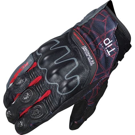 Komine GK 190 High Protect CE Mesh Motorcycle Gloves