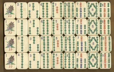 Understanding The Makeup Of The Tiles In Your Mahjong Set Mahjong