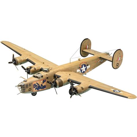 Revell B-24D Liberator US Military Bomber Aircraft Model Kit 03831 ...