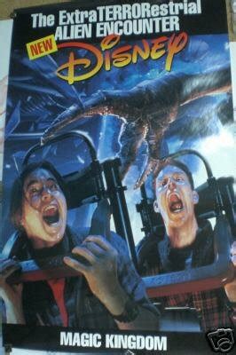 Disney World Alien Encounter Attraction Poster, RARE! | #36447512