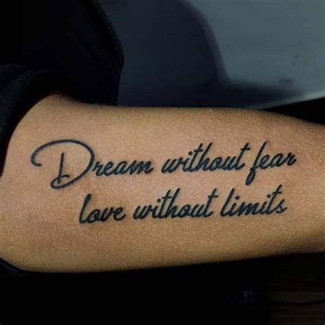 inspirational quote tattoos   lift  spirit love bright