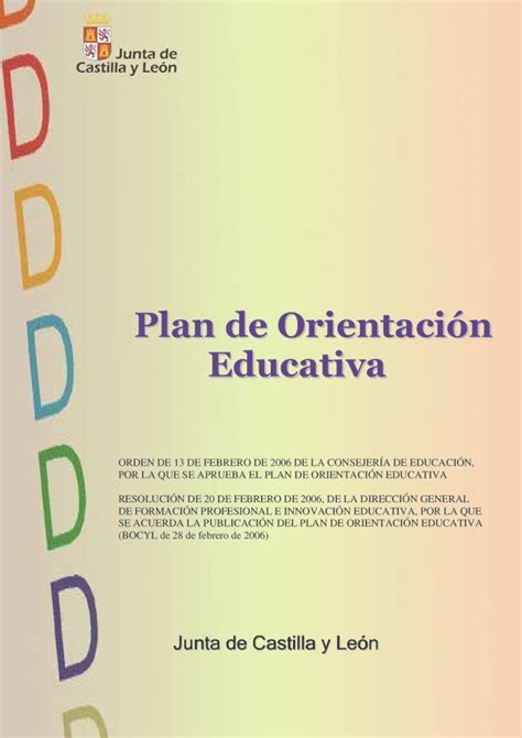 Pdf Plan De Orientaci N Educativa Dokumen Tips