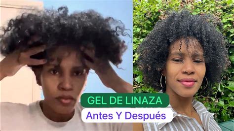 GEL DE LINAZA COMO DEFINIR TU PELO AFRO CON GEL DE LINO YouTube