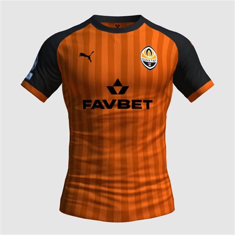 Shakhtar Donetsk UCL Home Concept FIFA 23 Kit Creator Showcase