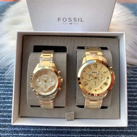 Authentic Couple Fossil Watch Lazada Ph