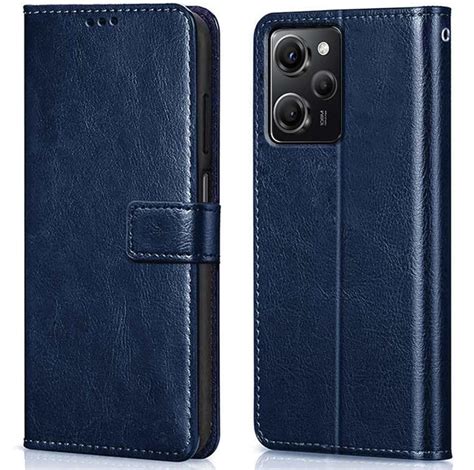 ClickCase Trend Series For Poco X5 Pro 5G Leather Wallet Flip Case