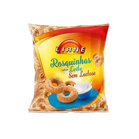 Rosquinha De Leite Liane Sem Lactose Embalagem 400g