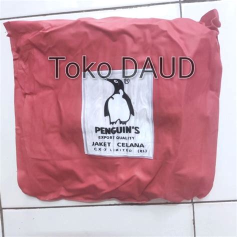 Jual Jas Hujan Setelan Penguin Jumbo CX7 PVC Super Tebal CX 7 XL XXL