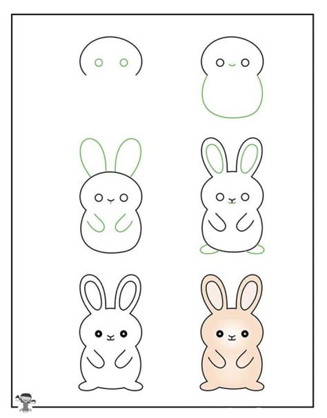 21 Easy And Cute Rabbit Drawing Ideas Drawing Photos