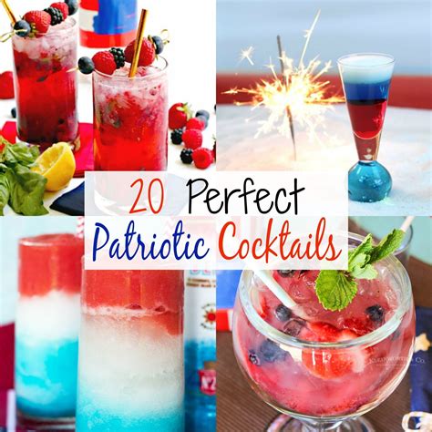 Patriotic Cocktails Recipes Patriotic Cocktails Th Of July