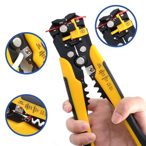 Crimper Cable Cutter Adjustable Wire Stripper – E-com Legion