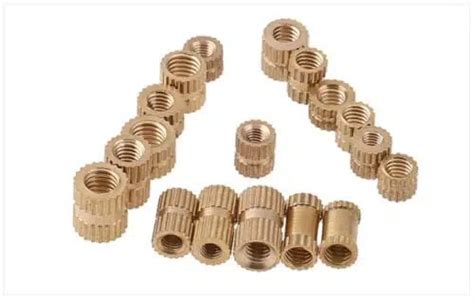 Brass Hot Melt Inset Nuts Mechblock