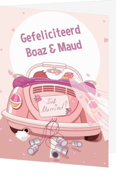 Huwelijk Felicitatie Kaart Sturen Kaartje Nl