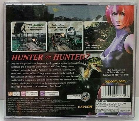 Dino Crisis 2 Sony Playstation 1 2000 For Sale Online Ebay