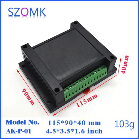 Szomk Abs Control Plastic Enclosure Din Rail Box Pcs Mm