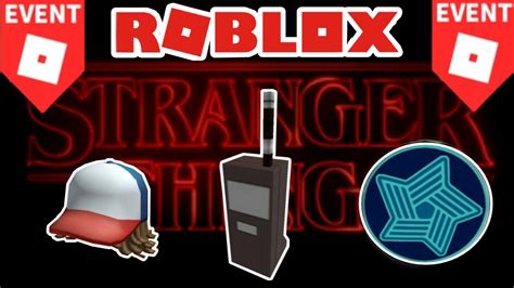 Como Conseguir Los Premios Del Nuevo Evento Stranger Things Roblox