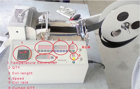 Programmable Nylon Webbing Hot Cut Machine Nylon Webbing Heat Cutter