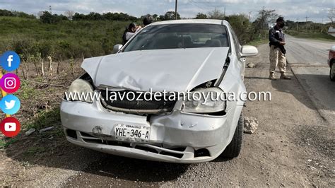 Choque Por Alcance Deja Elevados Da Os Materiales Diario La Voz De